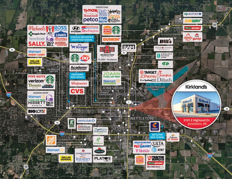 3101 E Highland Dr, Jonesboro, AR for sale - Building Photo - Image 3 of 5