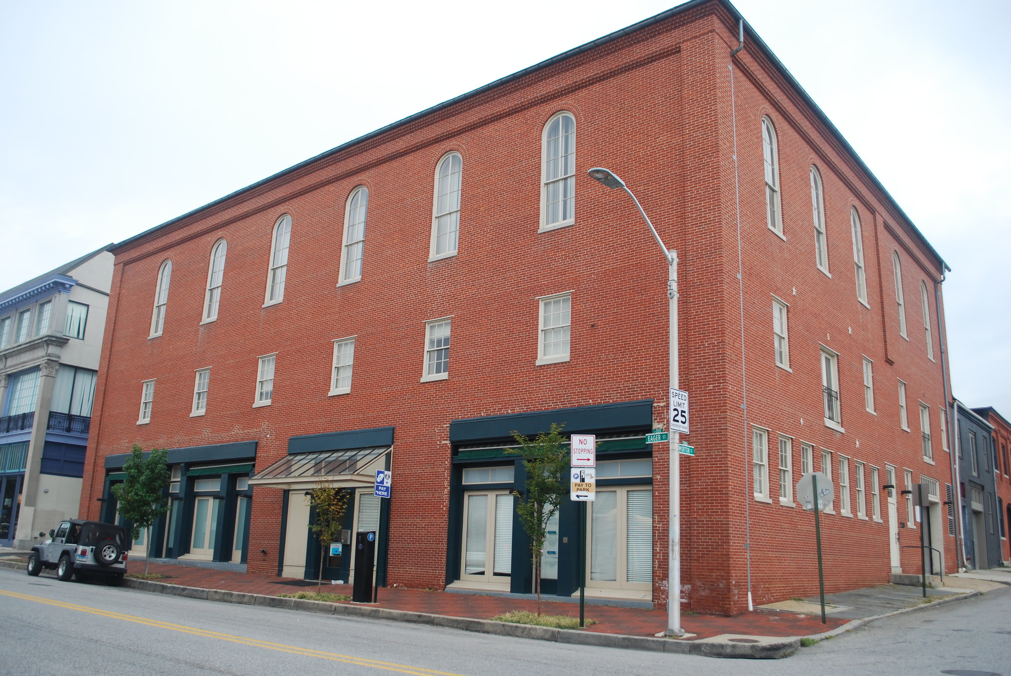 10 W Eager St, Baltimore, MD for lease Building Photo- Image 1 of 9