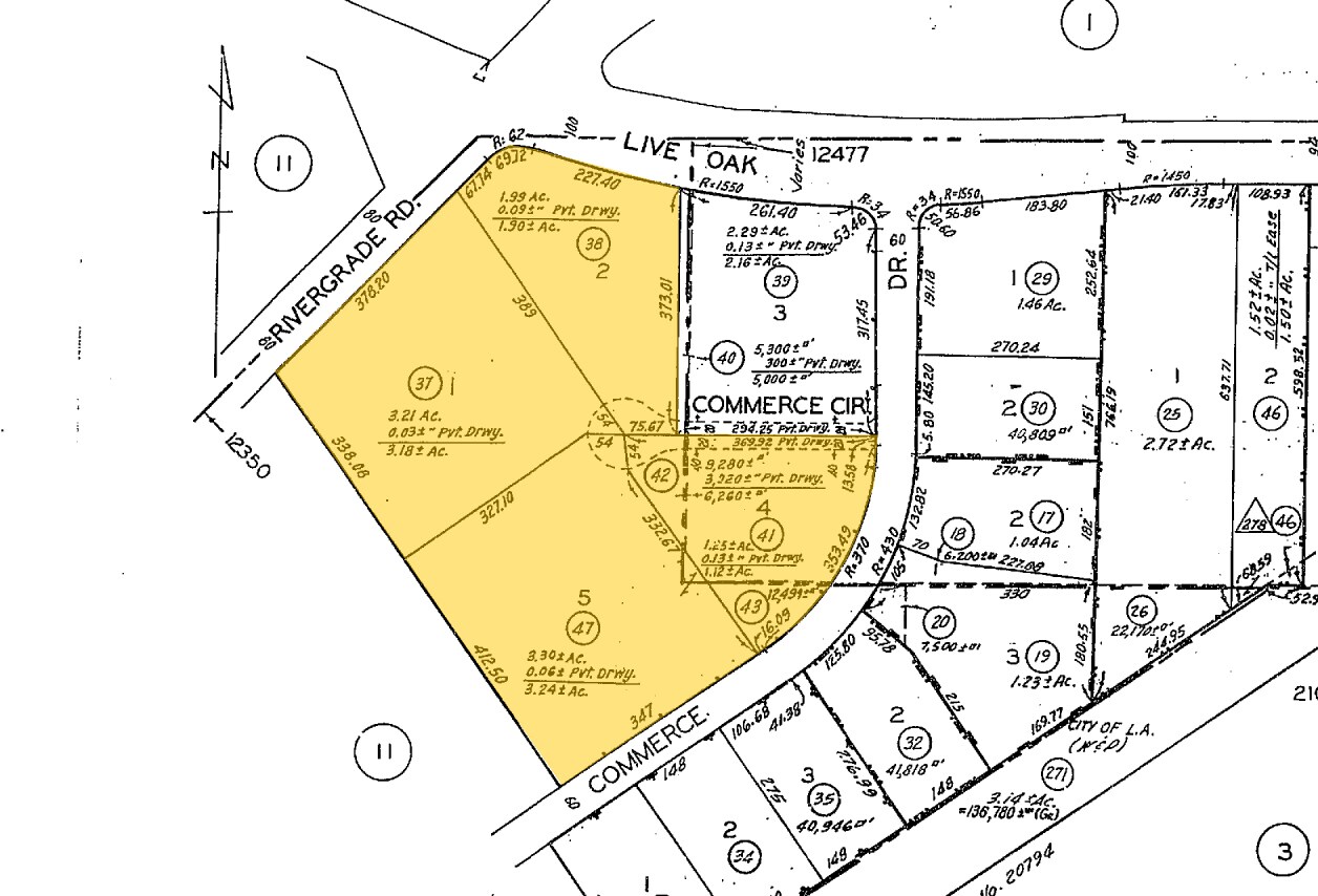 5051 Commerce Dr, Baldwin Park, CA for sale Plat Map- Image 1 of 1
