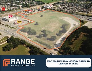 More details for SWC Teasley Ln & Hickory Creek Rd, Denton, TX - Land for Sale