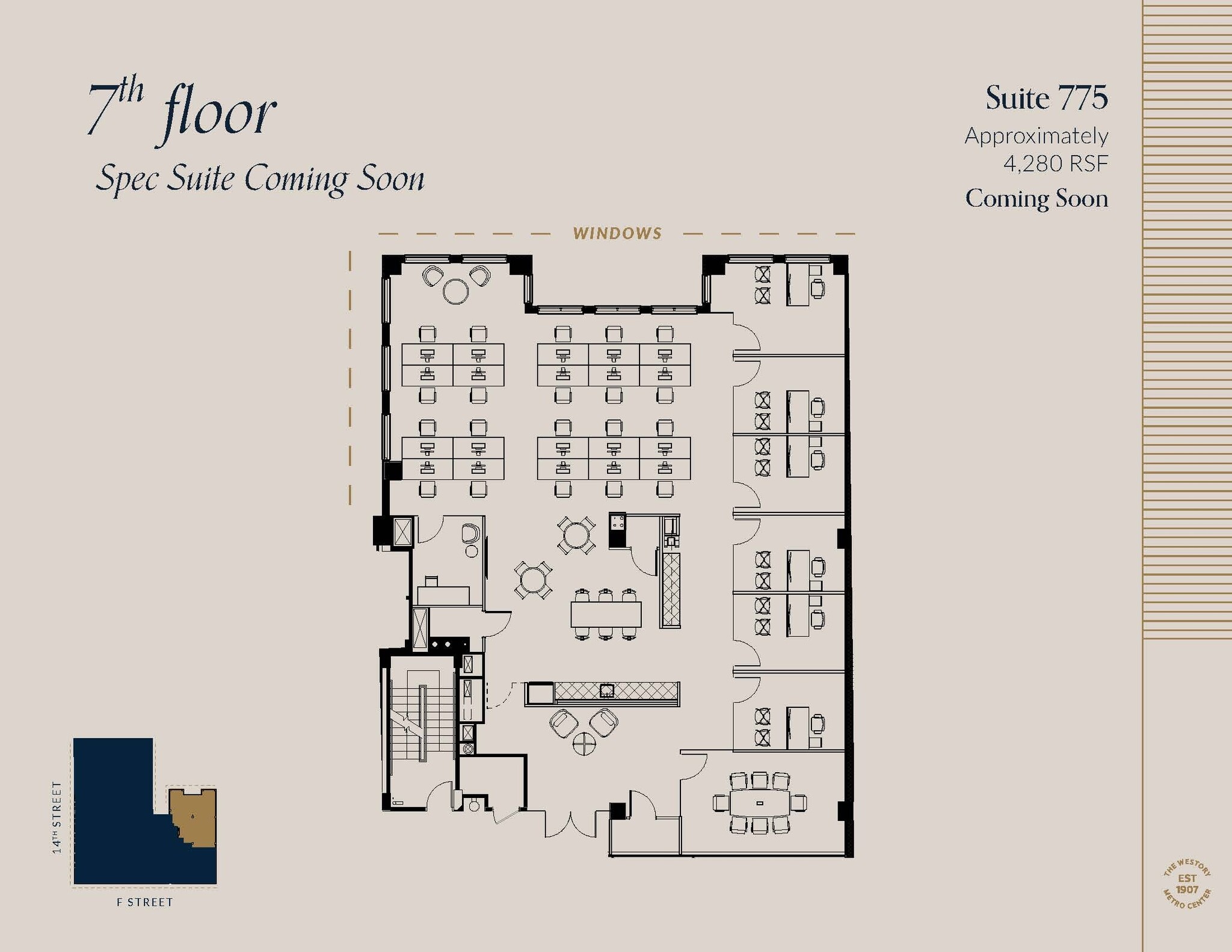607 14th St NW, Washington, DC for lease Floor Plan- Image 1 of 1