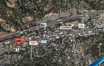 3685 Mount Diablo Blvd, Lafayette, CA - aerial  map view