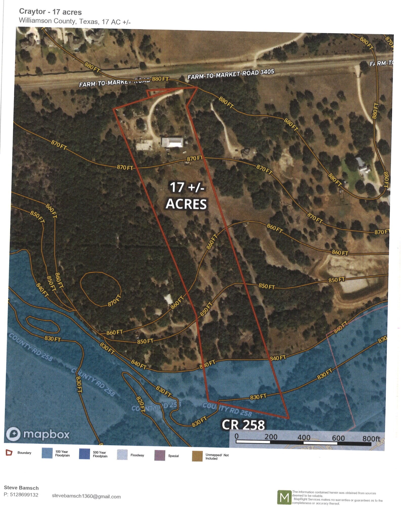 4815 FM 3405, Georgetown, TX for sale Aerial- Image 1 of 1