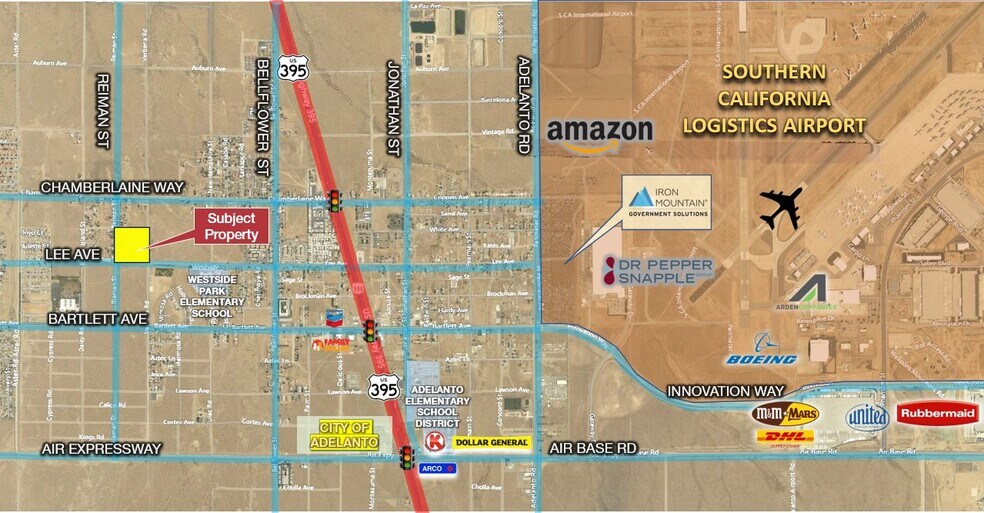 Lee Ave, Adelanto, CA for sale - Primary Photo - Image 1 of 1