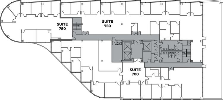 4270 Executive Sq, La Jolla, CA for lease Floor Plan- Image 1 of 1