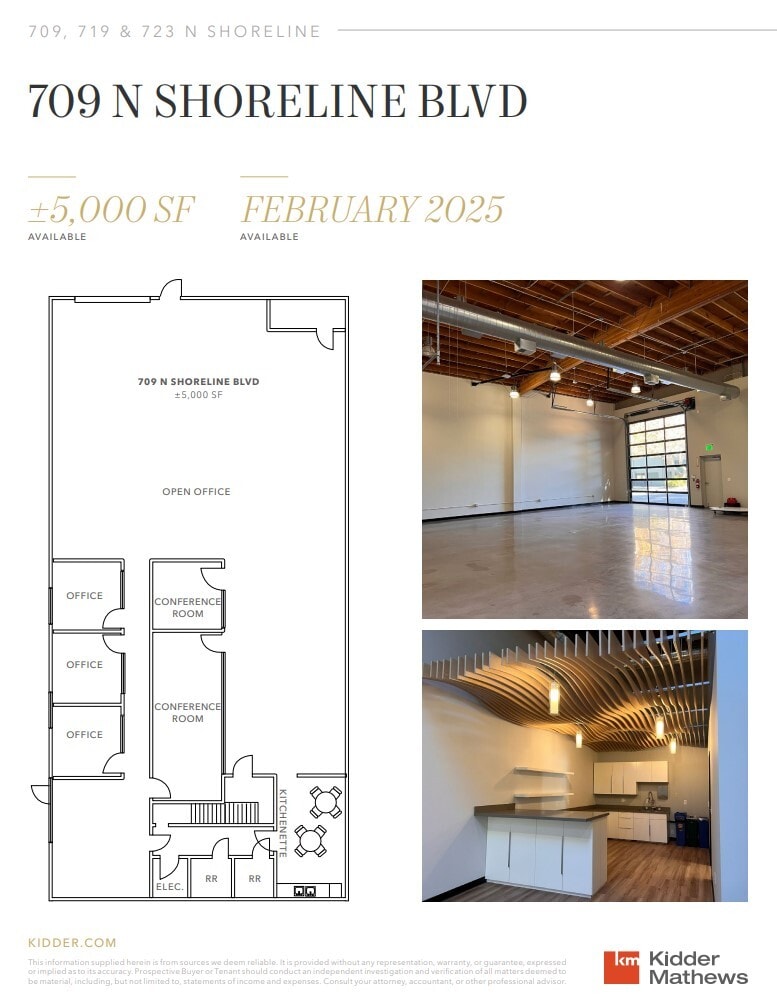 705-709 N Shoreline Blvd, Mountain View, CA for lease Floor Plan- Image 1 of 1