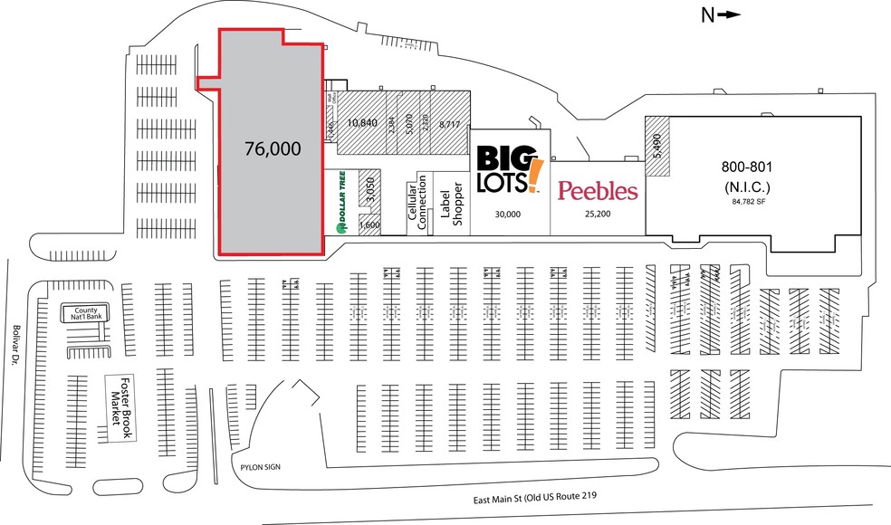 1001 E Main St, Bradford, PA for sale - Site Plan - Image 1 of 1