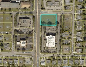 2675 S Del Prado Blvd, Cape Coral, FL - AERIAL  map view