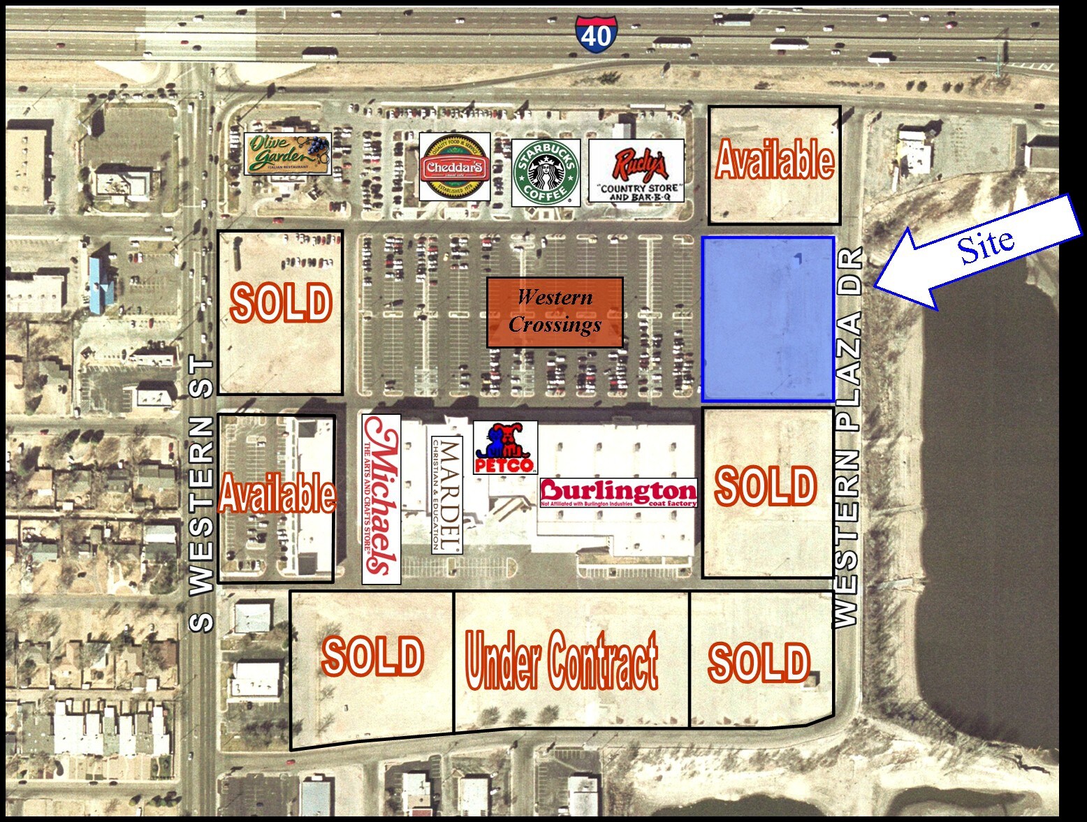 I-40 & Western St, Amarillo, TX for sale Primary Photo- Image 1 of 1