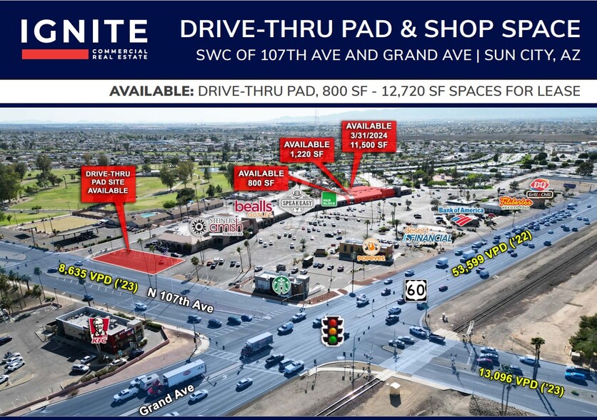 10751-10785 Grand Ave, Sun City, AZ for lease - Building Photo - Image 1 of 1