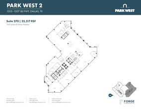 1501-1507 Lyndon B Johnson Fwy, Dallas, TX for lease Floor Plan- Image 1 of 1