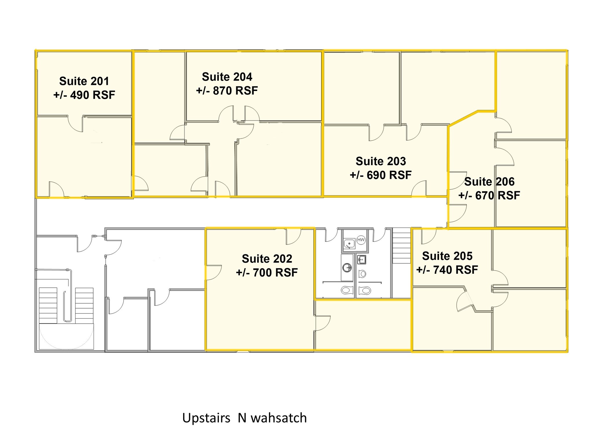 223 N Wahsatch Ave, Colorado Springs, CO for lease Site Plan- Image 1 of 1