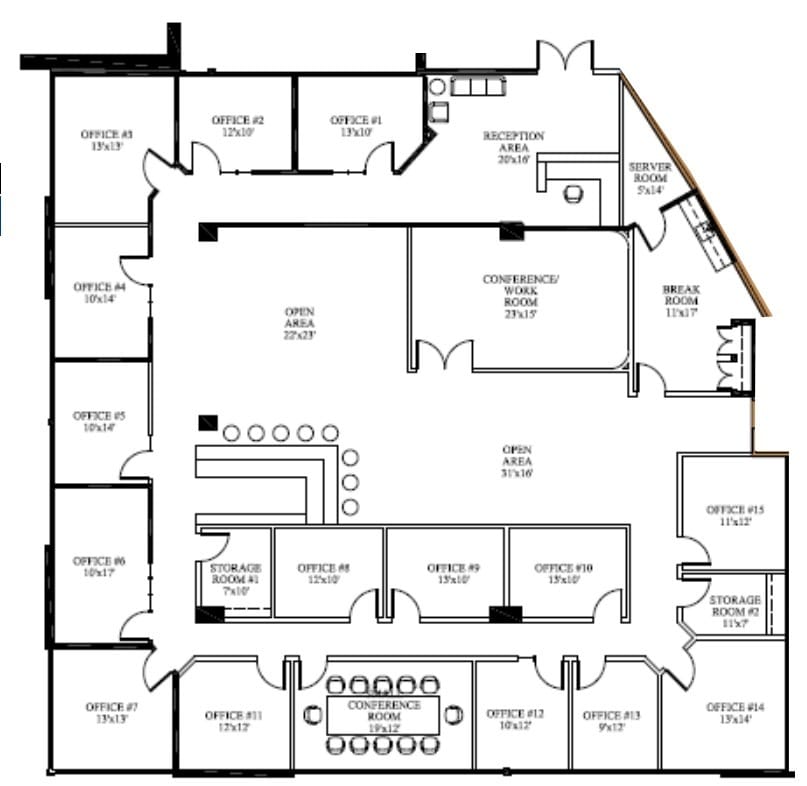 1331 Airport Fwy, Euless, TX for lease Floor Plan- Image 1 of 1