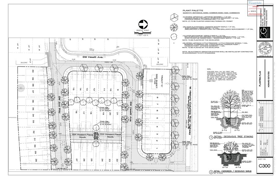 928-976 W Historic Columbia River Hwy, Troutdale, OR for sale - Site Plan - Image 1 of 1