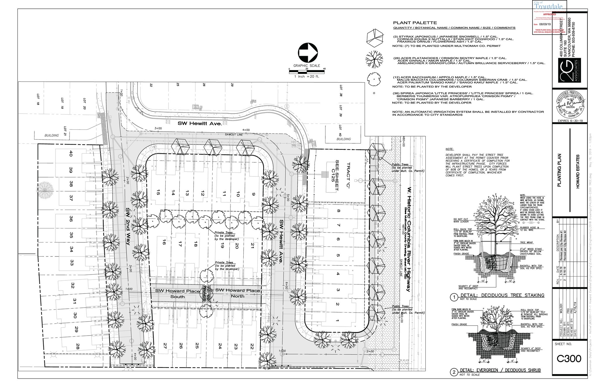928-976 W Historic Columbia River Hwy, Troutdale, OR for sale Site Plan- Image 1 of 1