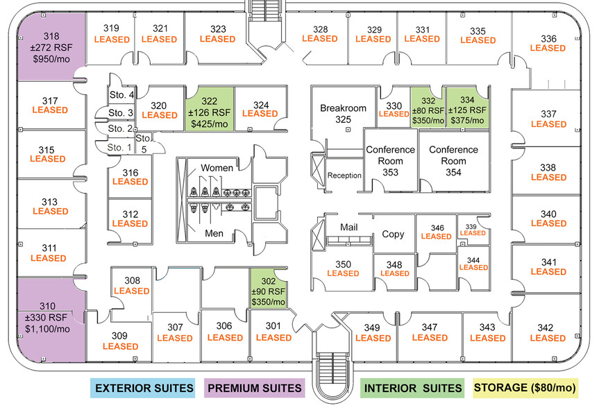 10201 W Markham St, Little Rock, AR for lease - Floor Plan - Image 2 of 11