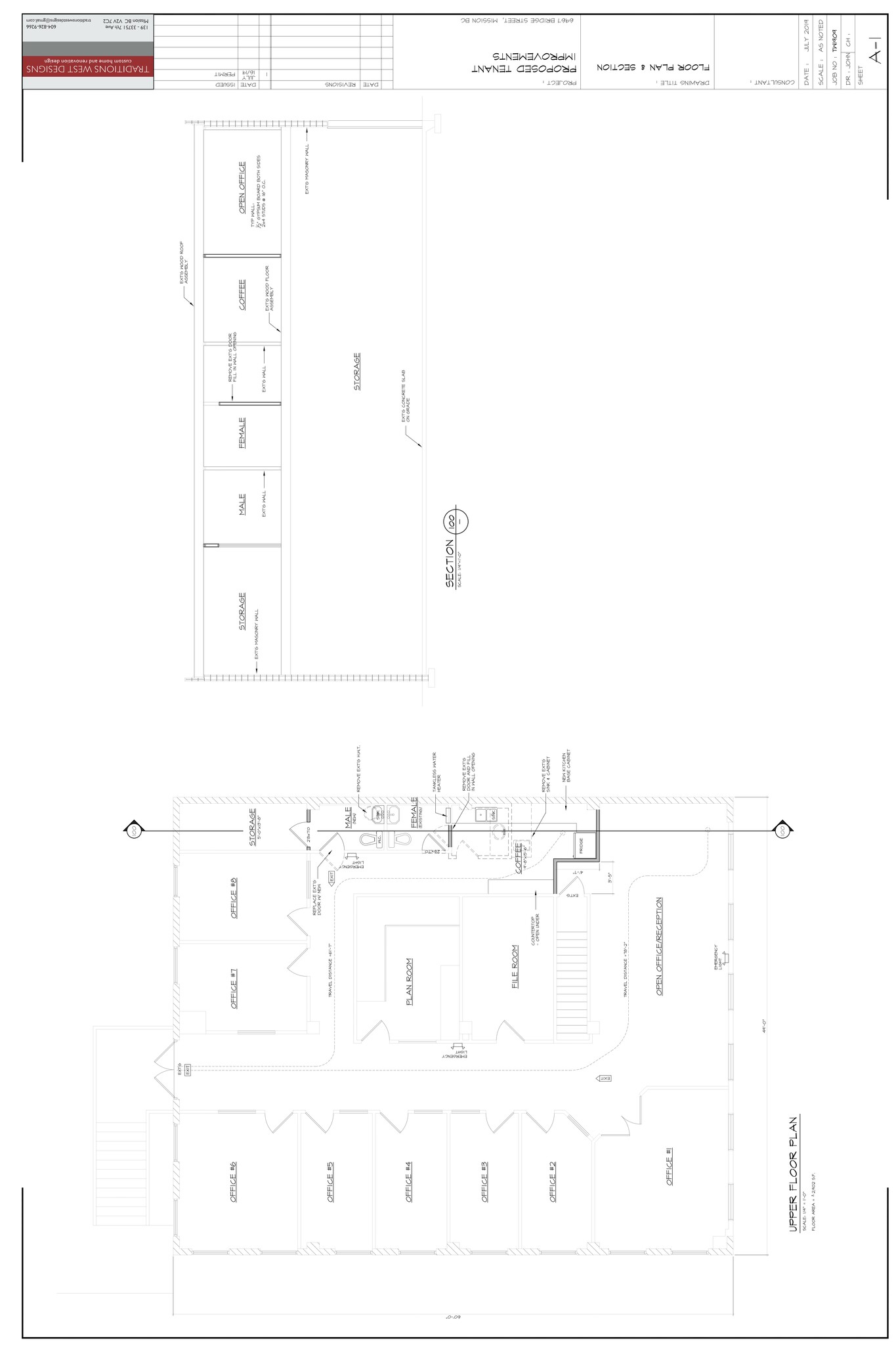 6967 Bridge St, Mission, BC for lease Site Plan- Image 1 of 1