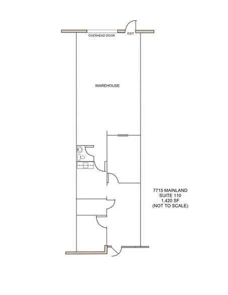 7715 Mainland Dr, San Antonio, TX for lease - Floor Plan - Image 3 of 3