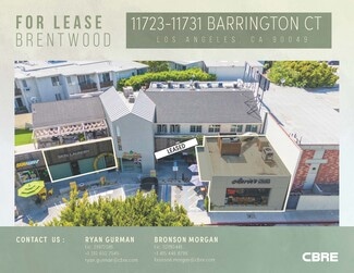 More details for 11723-11733 Barrington Ct, Los Angeles, CA - Retail for Lease