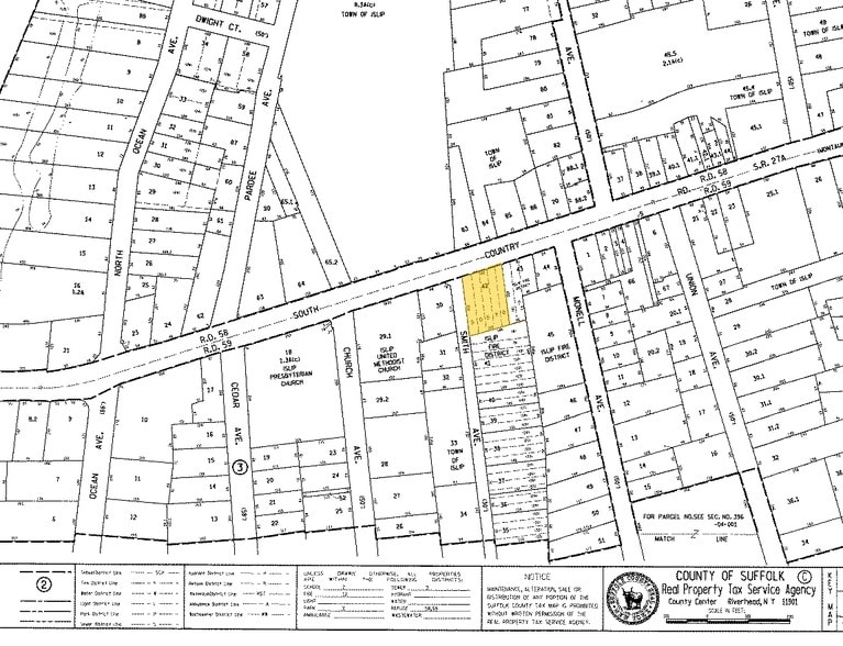 410 W Main St, Islip, NY for lease - Plat Map - Image 3 of 3