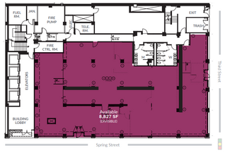 311 S Spring St, Los Angeles, CA for lease Floor Plan- Image 1 of 1