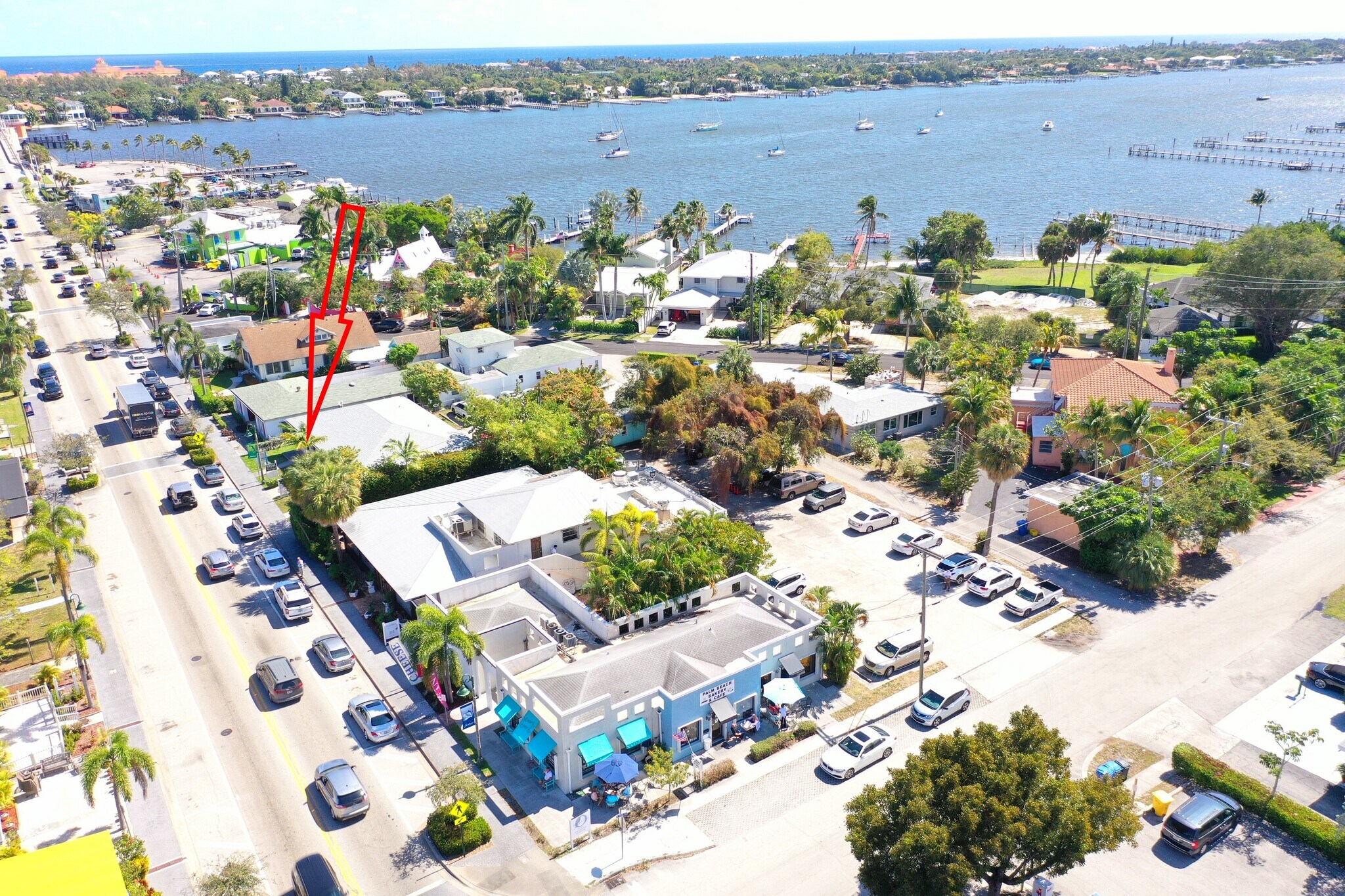212 E Ocean Ave, Lantana, FL for sale Aerial- Image 1 of 1