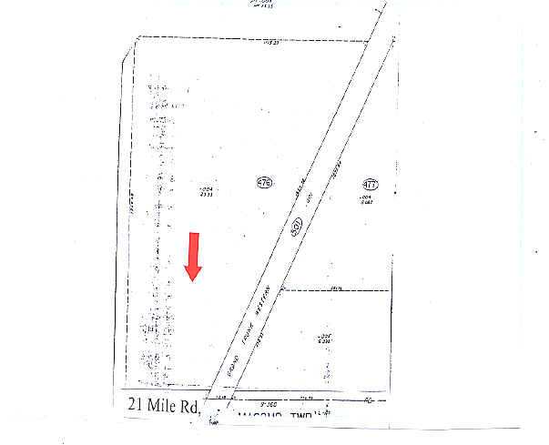 24545 21 Mile Rd, Macomb Township, MI for sale - Plat Map - Image 2 of 2