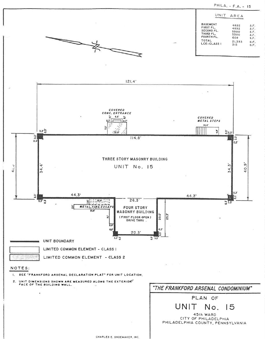 2275 Bridge St- Building 15, Philadelphia, PA for sale Floor Plan- Image 1 of 1