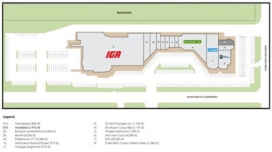9 Boul De La Seigneurie E, Blainville, QC for lease Site Plan- Image 1 of 1
