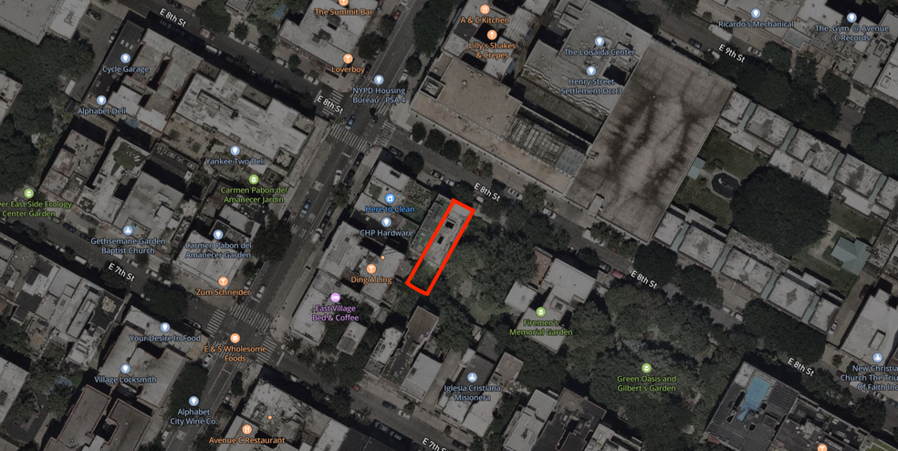 356 E 8th St, New York, NY for sale - Aerial - Image 1 of 1