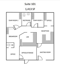 541 W Main St, Lewisville, TX for lease Floor Plan- Image 1 of 1