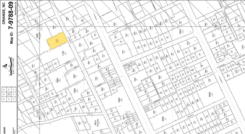308 W Rosemary St, Chapel Hill, NC for sale - Plat Map - Image 2 of 45