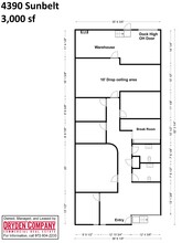 4384-4398 Sunbelt Dr, Addison, TX for lease Floor Plan- Image 1 of 1