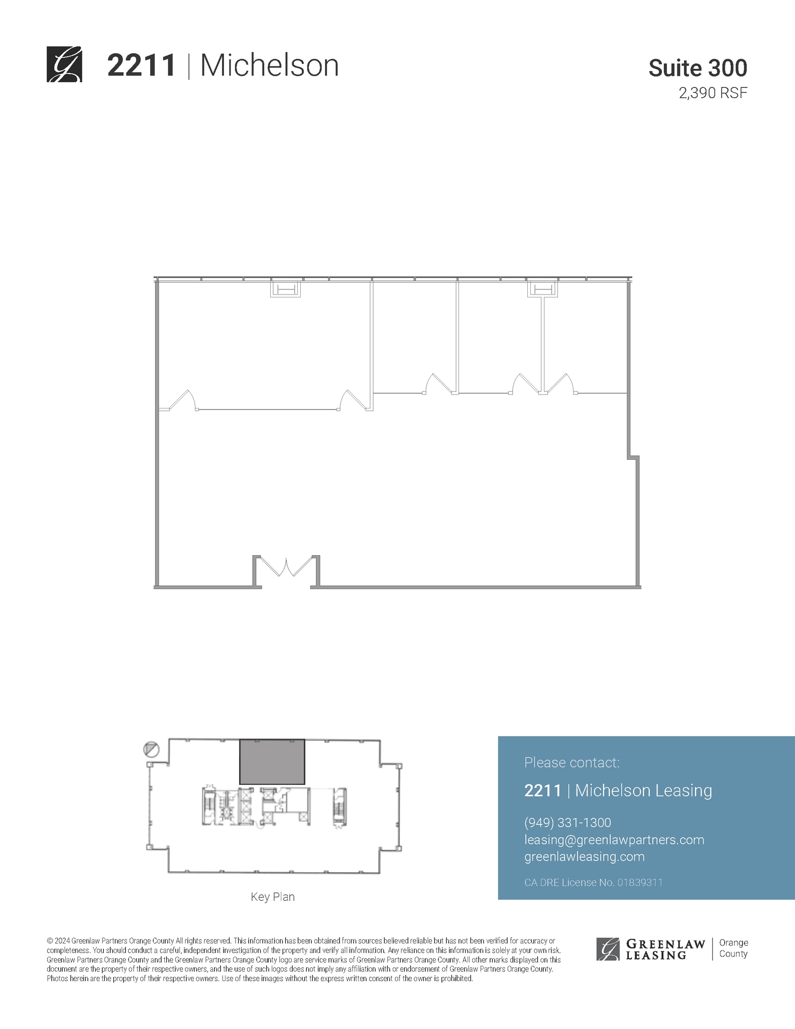 18301 Von Karman Ave, Irvine, CA for lease Floor Plan- Image 1 of 1