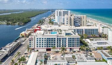 777 N Ocean Dr, Hollywood, FL - AERIAL  map view