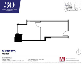 30 N Michigan Ave, Chicago, IL for lease Floor Plan- Image 1 of 1