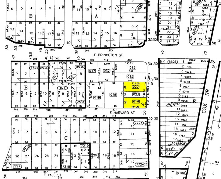 2100 N Orange Ave, Orlando, FL for lease - Plat Map - Image 2 of 4