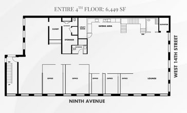 400 W 14th St, New York, NY for lease Interior Photo- Image 1 of 7