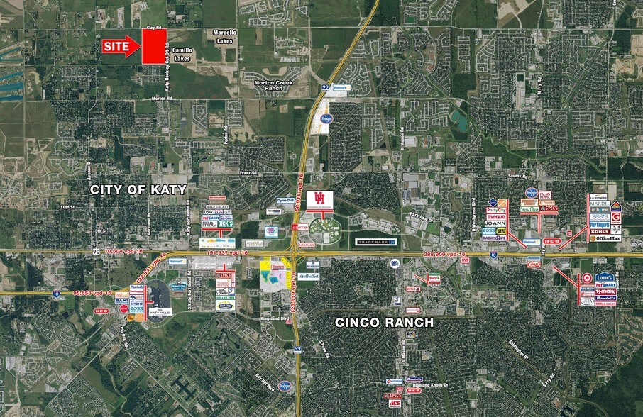 SWC of Clay Road & Katy Hockley Cut Off Road, Katy, TX for sale - Primary Photo - Image 1 of 1