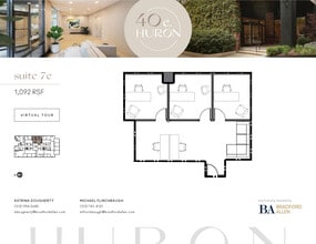 40 E Huron St, Chicago, IL for lease Floor Plan- Image 2 of 6