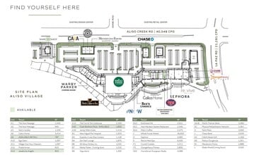 23862-24038 Aliso Creek Rd, Laguna Niguel, CA for lease Site Plan- Image 1 of 1