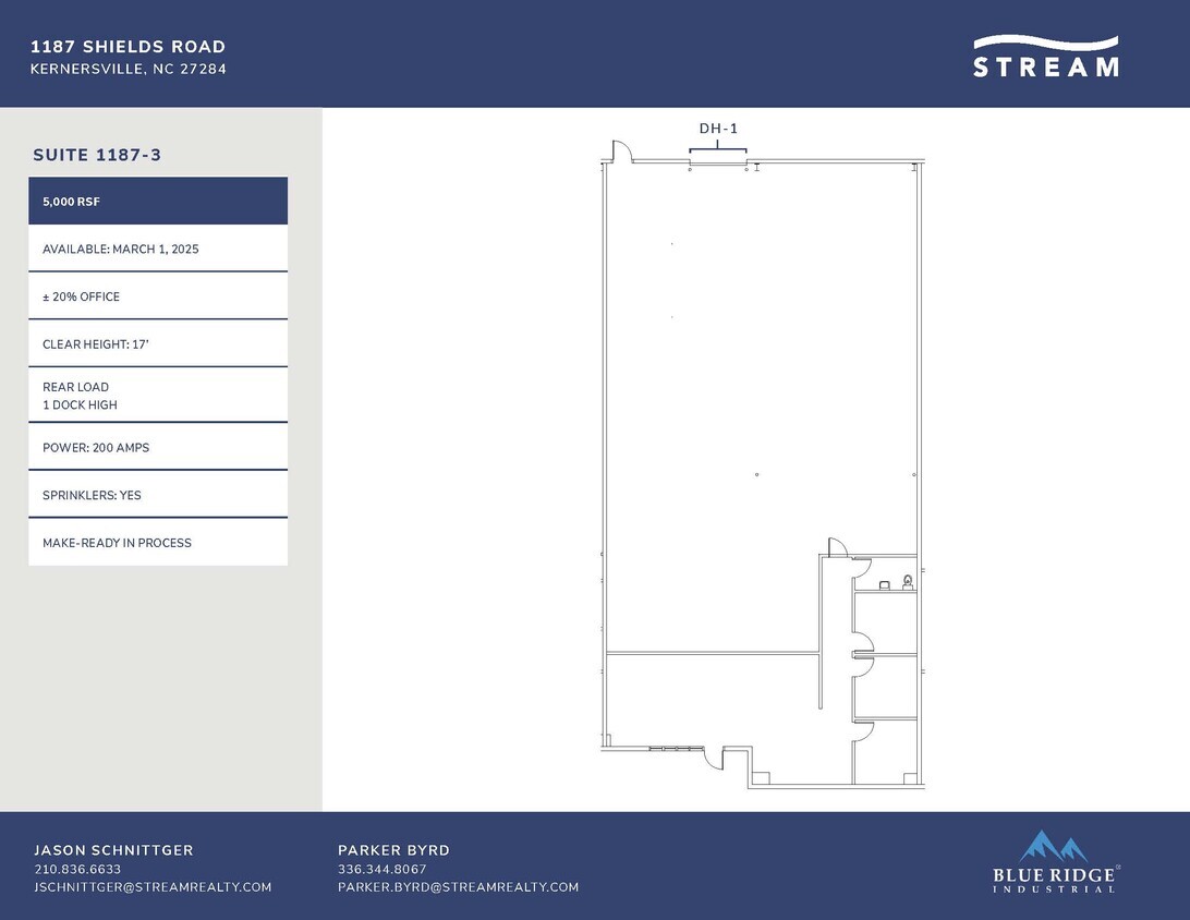 1187 Shields Rd, Kernersville, NC for lease Building Photo- Image 1 of 1