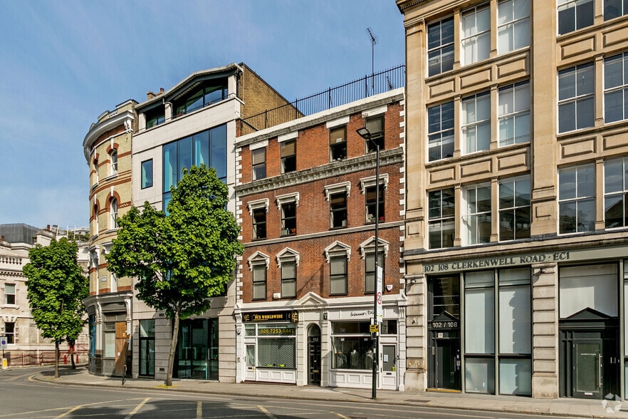 110-114 Clerkenwell Rd, London for lease - Primary Photo - Image 1 of 3
