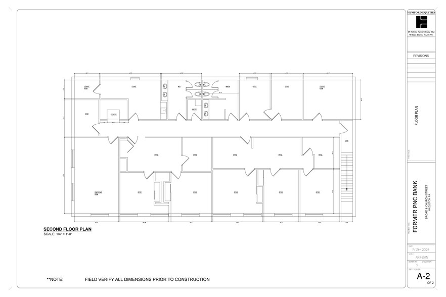 200 W Broad St, Hazleton, PA for sale - Floor Plan - Image 2 of 13