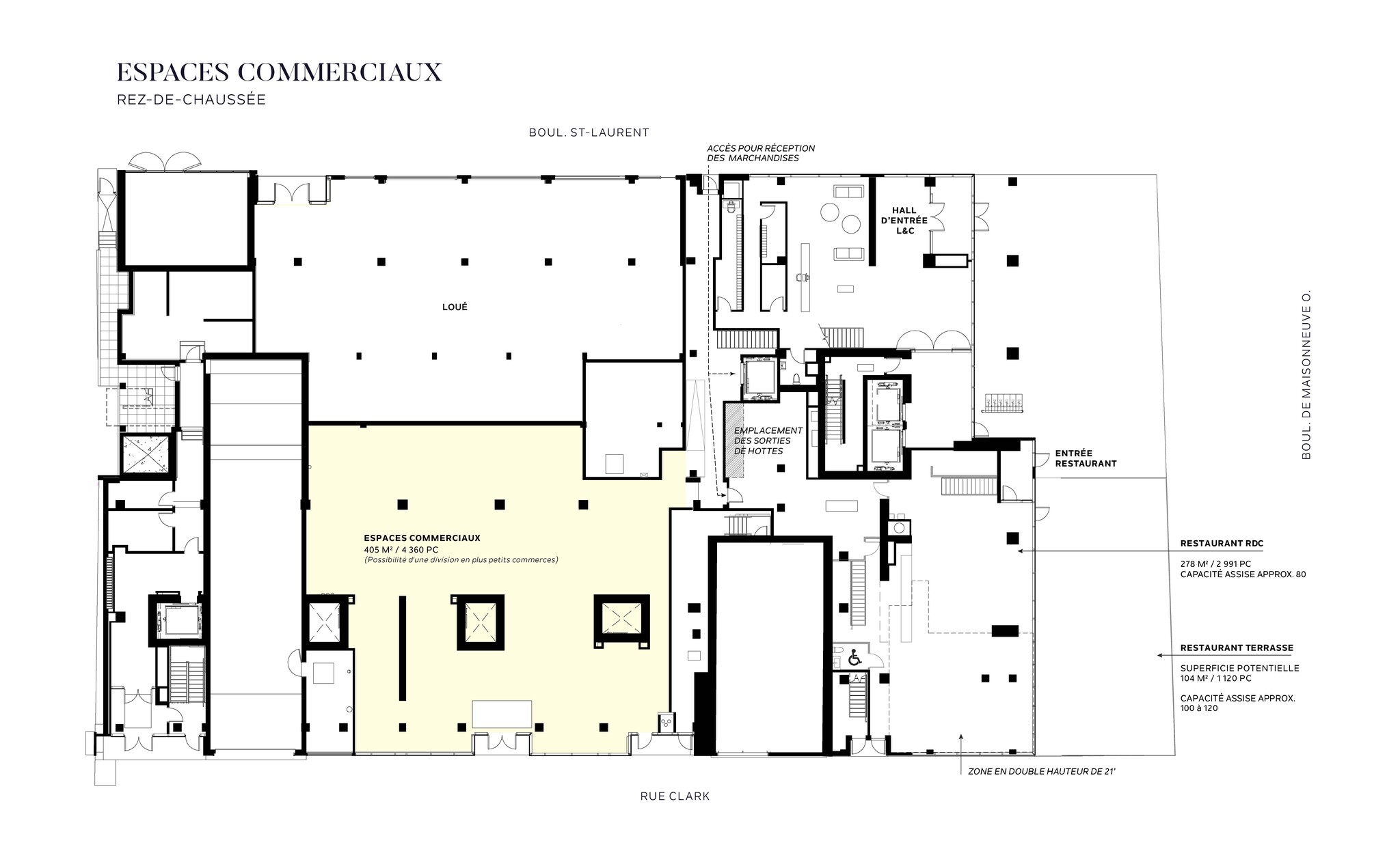 1 Boul de Maisonneuve O, Montréal, QC for lease Floor Plan- Image 1 of 1