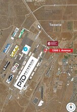 1398 L Ave, Tooele, UT - aerial  map view