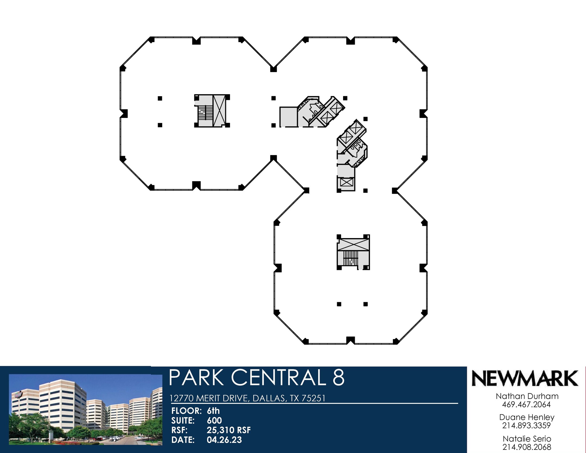 12750 Merit Dr, Dallas, TX for lease Floor Plan- Image 1 of 1