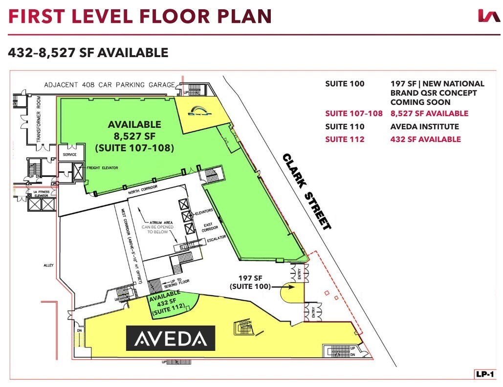 2828 N Clark St, Chicago, IL for lease Floor Plan- Image 1 of 1