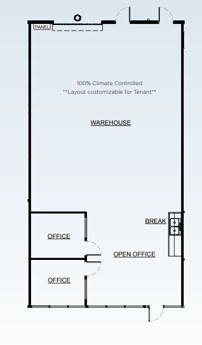 5205 Avenida Encinas, Carlsbad, CA for lease Floor Plan- Image 1 of 1