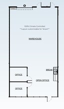 5205 Avenida Encinas, Carlsbad, CA for lease Floor Plan- Image 1 of 1